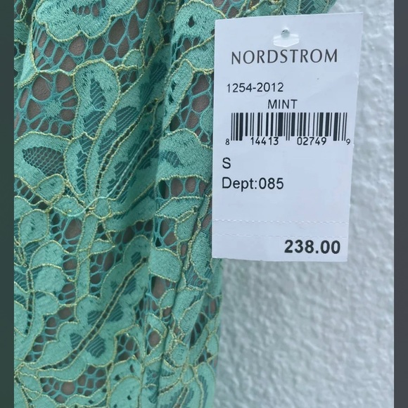 NEW Dress The Population Lace Tiered Cocktail Dress EUC - Picture 2 of 4